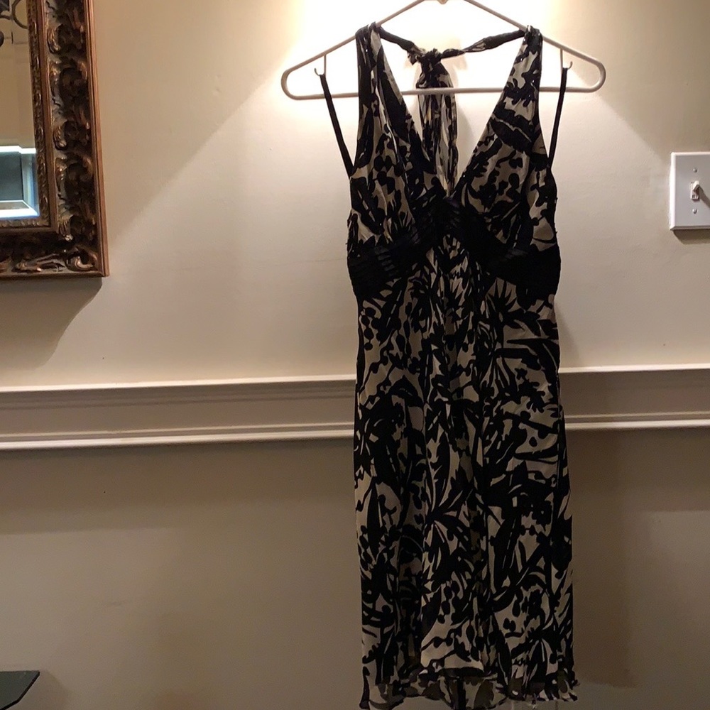 Silk BCBG Short Floral Dress